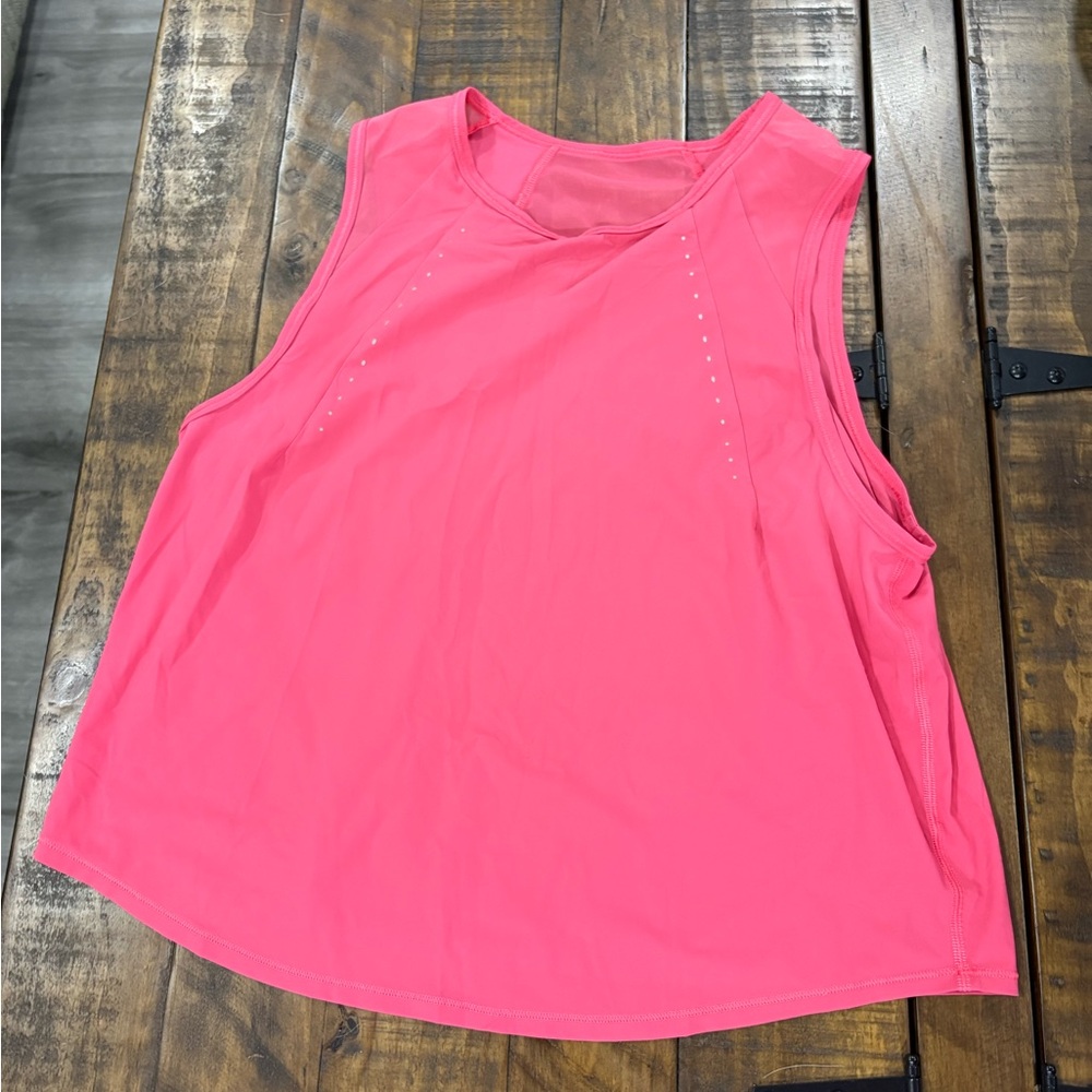 Lululemon Athletica Vibrant Pink Tank Top